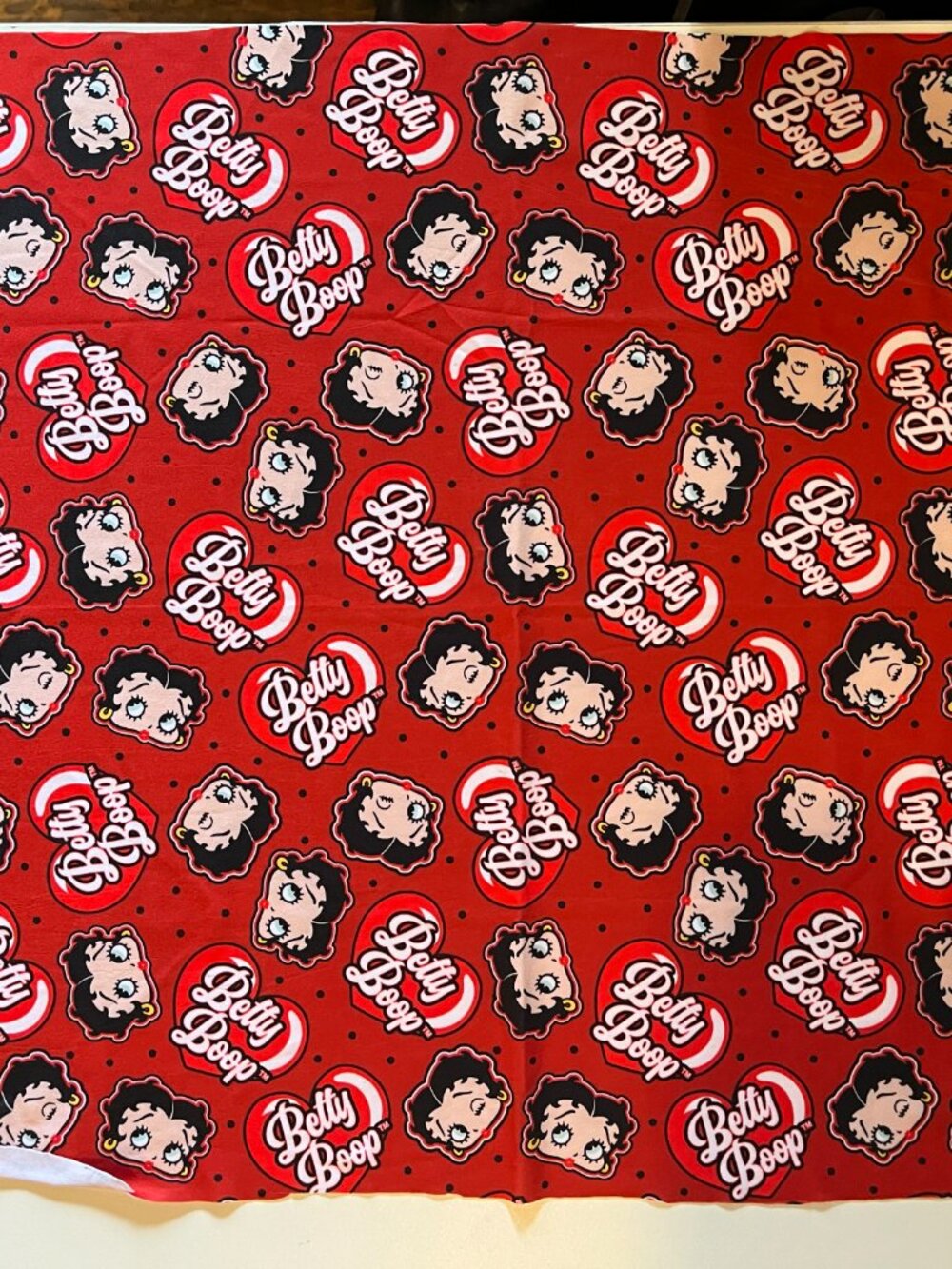 11 pc set Betty Boop fabric scrap - bundle 4 - Picture 7 of 10